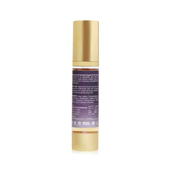 HB Shine Plus Argan Oil Hair Serum | Enriched with Argan Oil | Nourishing Treatment for Dry, Tangle, & Frizzy Hair | 50ml - Image 2
